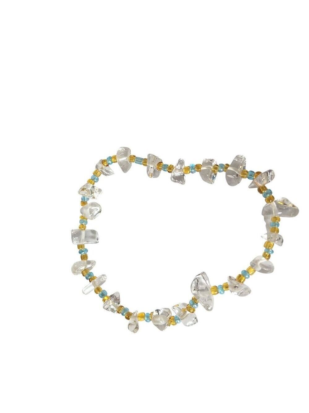Boho Chic Bracelet Gemstone Colorful Beads Jewelry